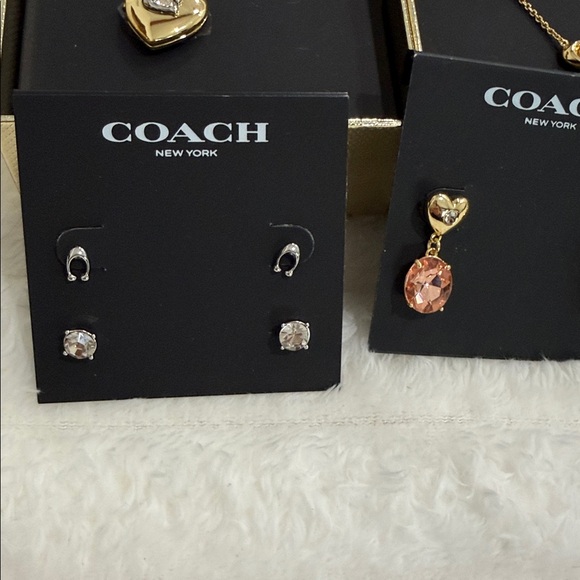 Coach Jewelry Gold &Silver earring ,rings, bracelets , necklaces  your choice - Picture 11 of 11